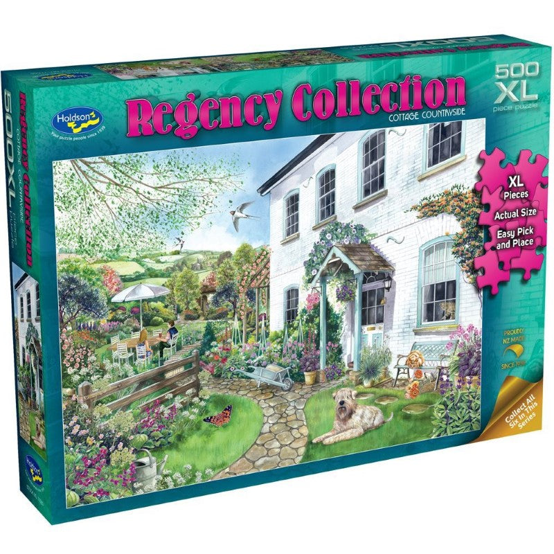 Puzzle - Regency Collection, 500XL pc (Cottage Countryside)