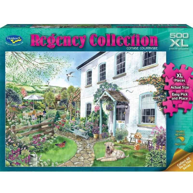 Puzzle - Regency Collection, 500XL pc (Cottage Countryside)