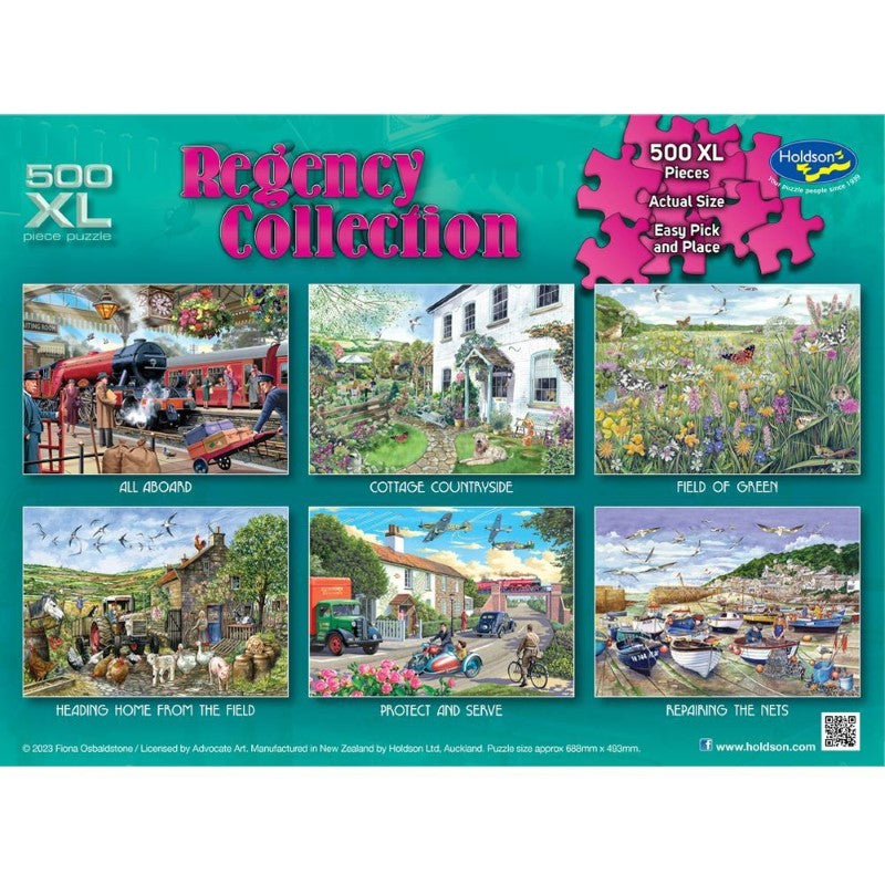 Puzzle - Regency Collection, 500XL pc (Cottage Countryside)