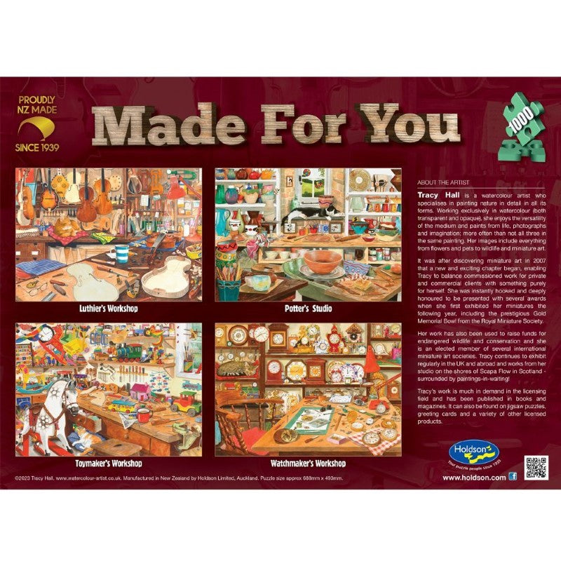 Puzzle - Made for You, 1000pc (Luthier's Workshop)