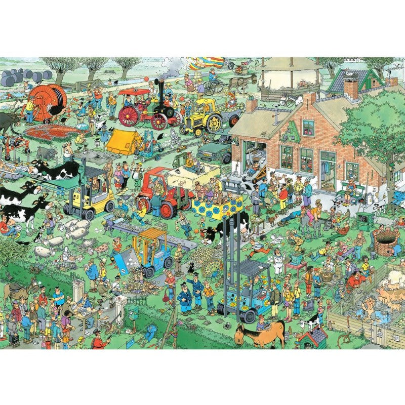 Puzzle - Jan Van Haasteren, 1000pc (Farm Visit)