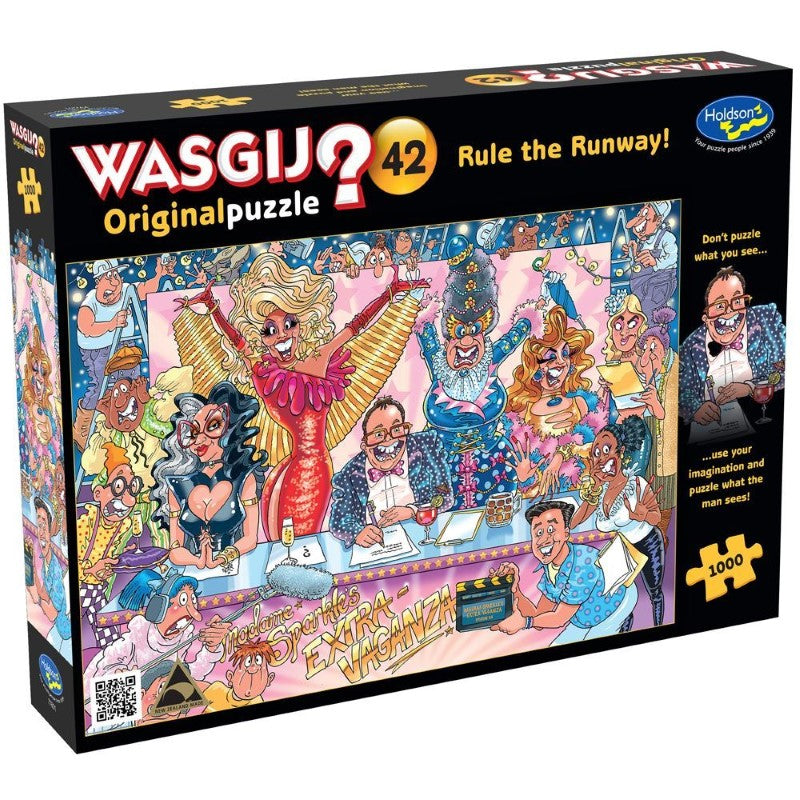 Puzzle - Wasgij Original 42, 1000pc (Rule the Runway!)