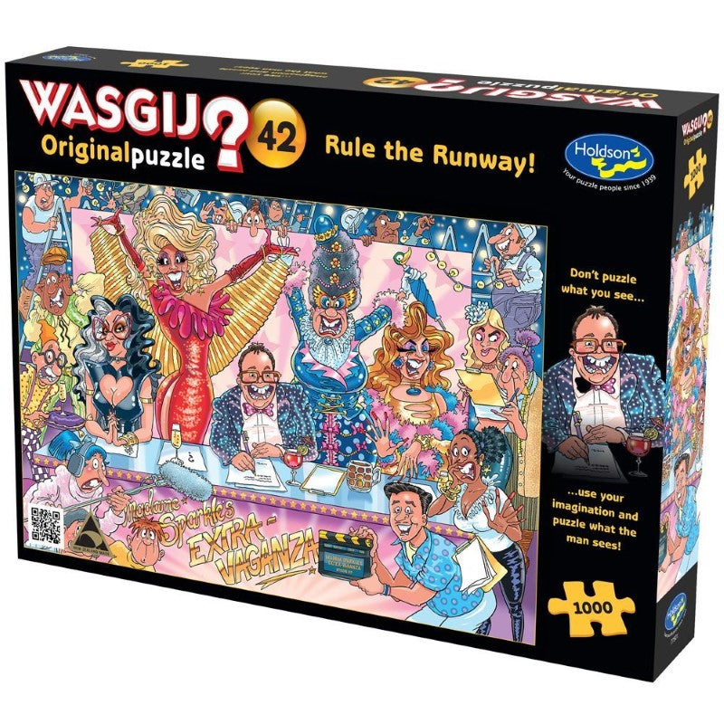 Puzzle - Wasgij Original 42, 1000pc (Rule the Runway!)