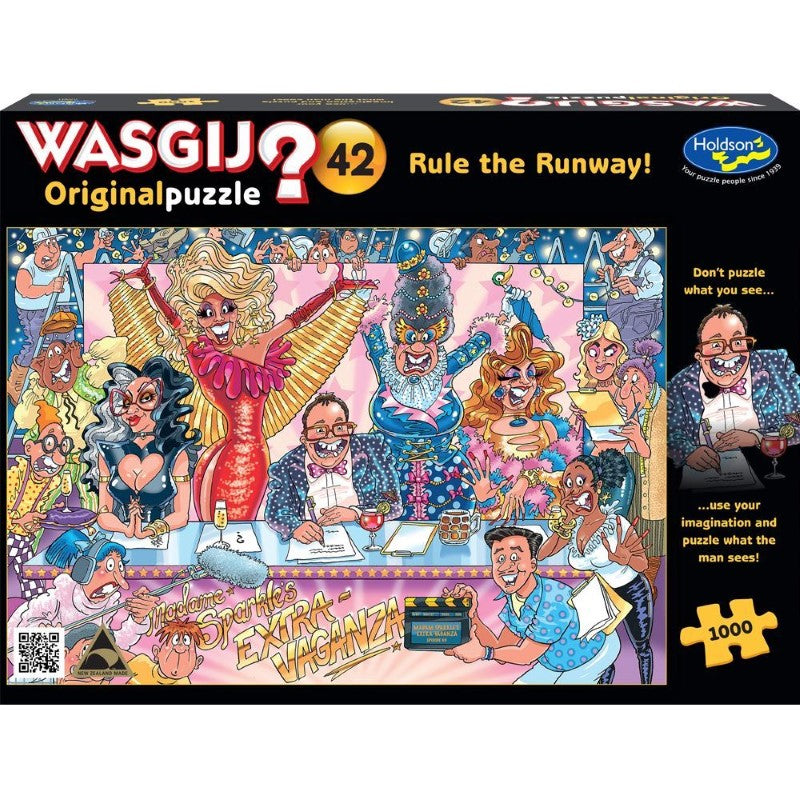 Puzzle - Wasgij Original 42, 1000pc (Rule the Runway!)