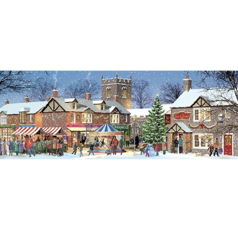 Puzzle - Village Pubs, 748pc (Celebrate in Winter)