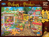 Jigsaw Puzzle - Pickups & Produce S4 Spring Summer Farmers Market (500 XL Piece)