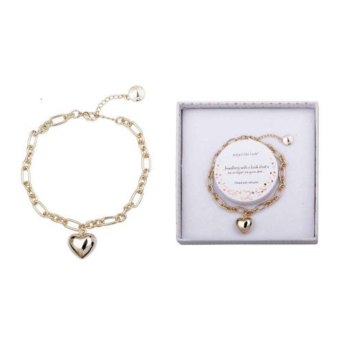 Equilibrium Heart Bracelet