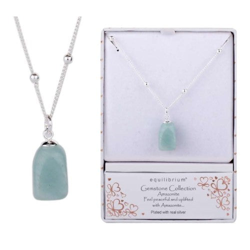 Equilibrium Amazonite Gemstone Necklace