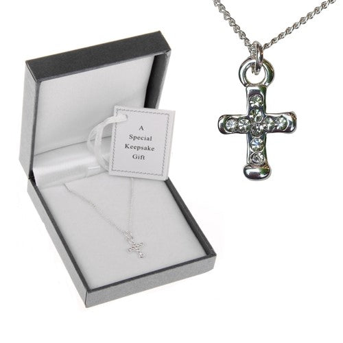 Equilibrium Cross Chain Necklace