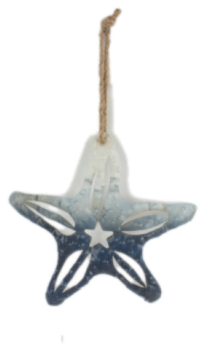 Metal Starfish on Rope