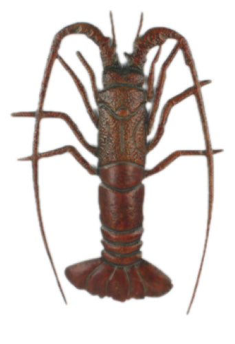 Lobster - Large Metal Wall Art