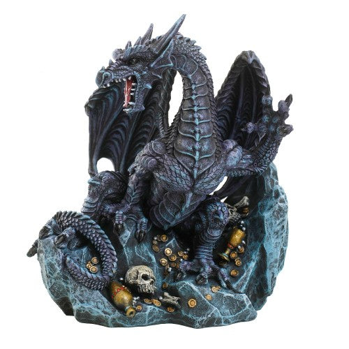 Ornament - Purple Dragon with Treasure