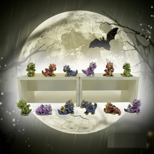 Ornament - Set of 12 Cute Dragons