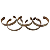 Bracelet - Copper Cuff Pack of 5 10mm Magnetic