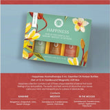 Happiness Essential Oil  - Pack of 3 -  5ml Gift Pack