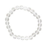 Crown Chakra Clear Quartz Gemstone Bracelet