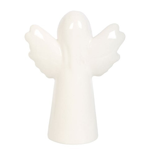 Fly with The Angels Sentiment Ceramic Angel Ornament