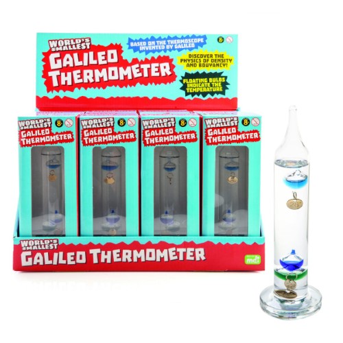 World's Smallest Galileo Thermometer (Set of 12)