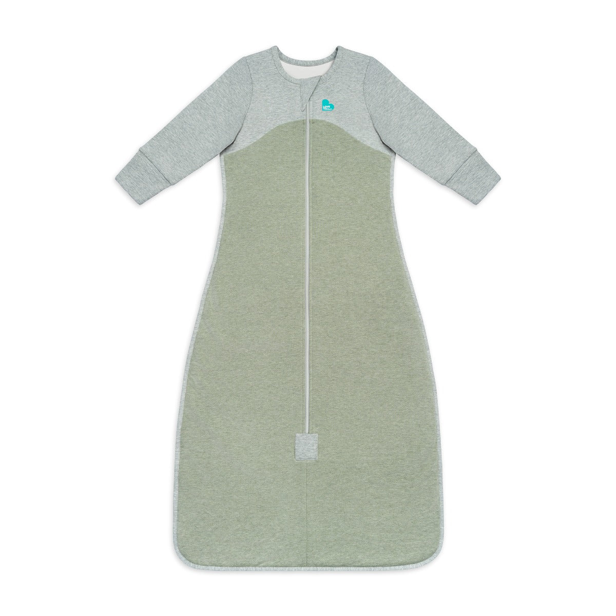 Love to DreamSleep Bag™ Organic Long Sleeve 1.0 TOG - Olive - 18-36m