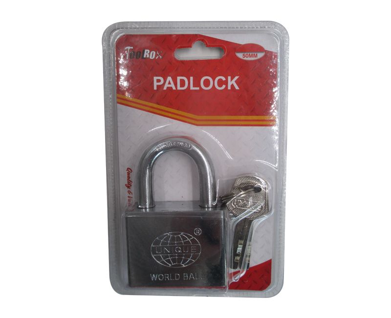 Square Padlock - 50mm (Set Of 3)