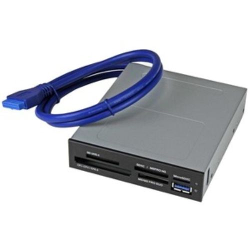 StarTech.com USB 3.0 Internal Multi-Card Reader for fast file transfers, supporting various card formats and UHS-II technology.