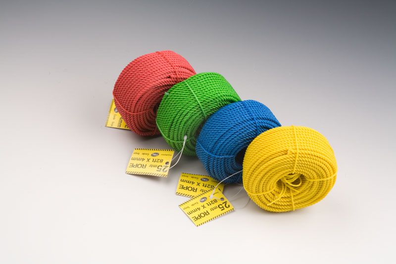 Pe Rope Coil - 4mm X 25m (Set Of 12)
