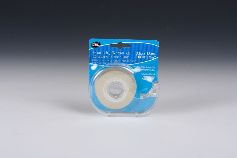 Tape Roll And Dispenser - 33m (12 Units)