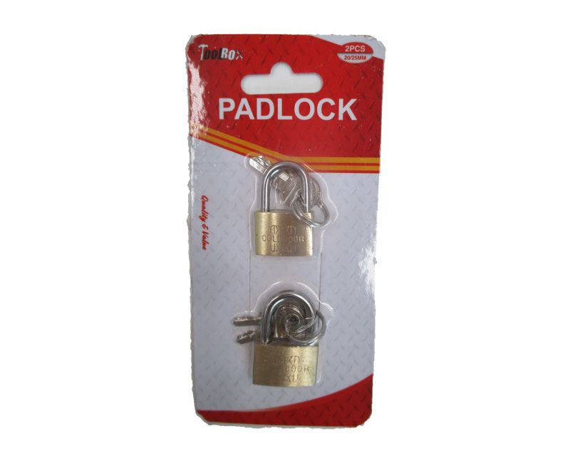 Brass Padlock For Luggage (8pcs)