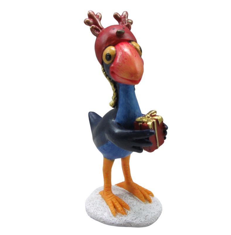 Pukeko - With Christmas gift