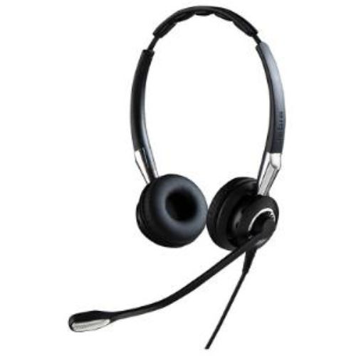 Jabra BIZ 2400 II QD DUO Wired Noise Cancelling Headset - Stereo Dual Earpiece for Professionals