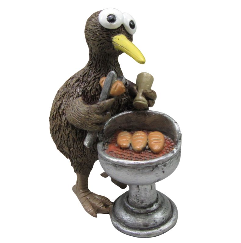 Kiwi - BBQ - Poly Resin (Set of 4) - CLEARANCE PRICE