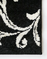 Alyssa (Heatset Polypropylene) Floor Rug - Black/Grey Multi 160x235cm - OLLO