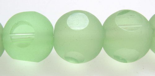 Beads - 7x7mm 43pcs Frosted Round