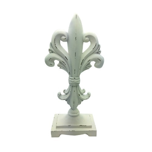 Fleur De Lys Décor White