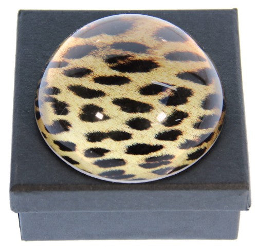 Paperweight - Dark Leopard Print