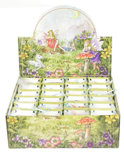 Ornament - Fairy Holding Crystal SET / 24