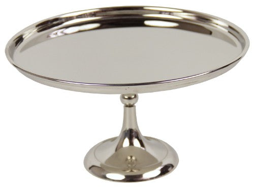 Nickel Plated Cake Stand 28cm