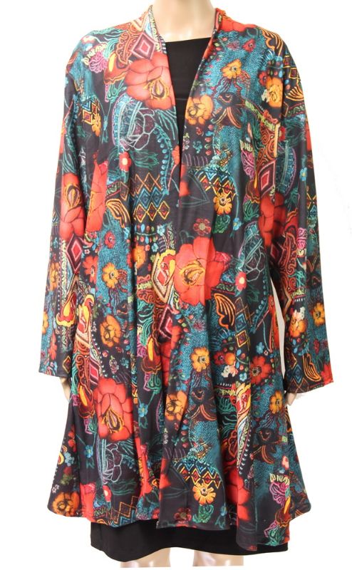 Coat Cape - Multi Tapestry (Small)
