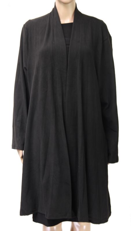 Coat Cape - Solid Colour Black (Medium)