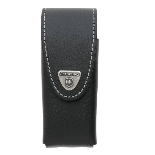 Leather Belt Pouch for Swiss Tool - VICTORINOX SAK (Black)