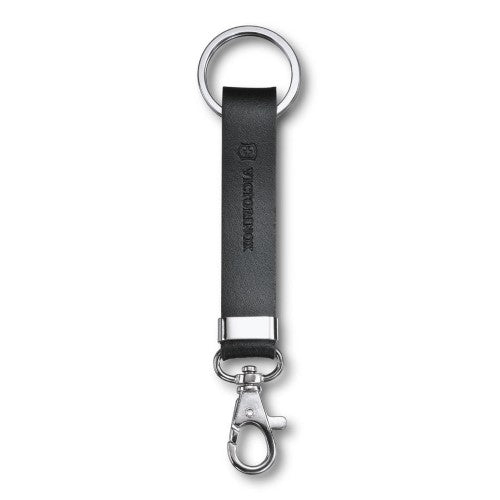 Leather Belt Hanger with Snap Hook - VICTORINOX SAK 05625 (Black)