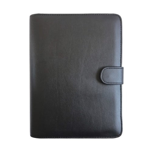 Debden Dayplanner Organiser Desk Snap Closure PU Black