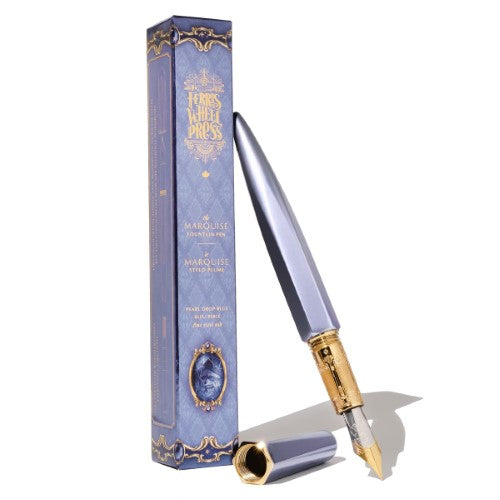 Ferris Wheel Press Fountain Pen The Marquise Pearl Drop Blue Fine