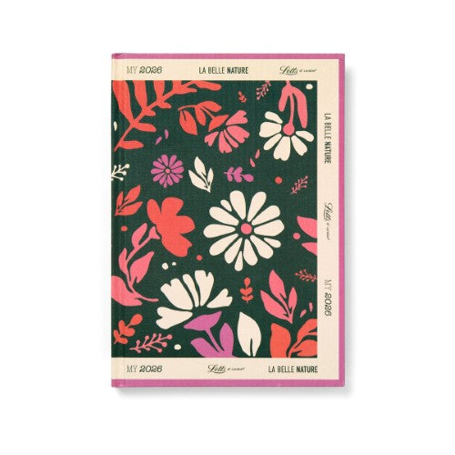 Letts of London Diary La Belle Nature A6 DTP Appts Green 2026