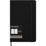 Moleskine Diary 12 Month Pro Weekly Vertical HC Large Black 2026