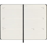 Moleskine Diary 12 Month Weekly Horizontal HC Pocket Black 2026