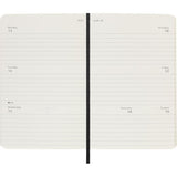 Moleskine Diary 12 Month Weekly Horizontal SC Pocket Black 2026