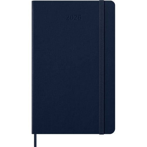 Moleskine Diary 12 Month Daily HC Large Sapphire Blue 2026