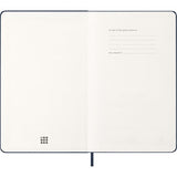 Moleskine Diary 12 Month Daily HC Large Sapphire Blue 2026
