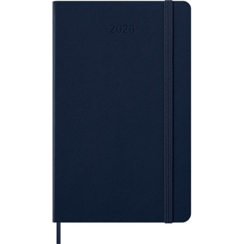 Moleskine Diary 12 Month Weekly + Notes HC Large Sapphire Blue 2026